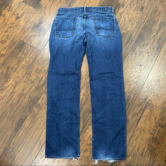 {7FAM} Standard Straight Leg Jeans 36 - Picture 3 of 11
